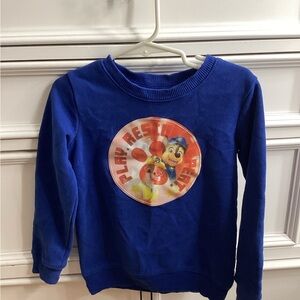Kids Blue Character Sweatshirt